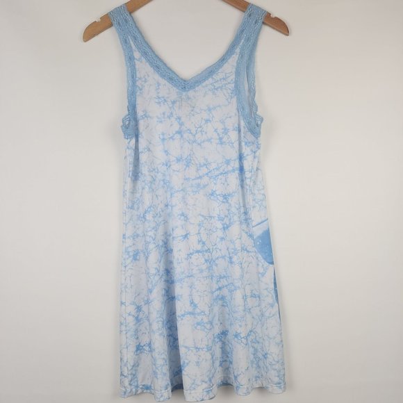 Disney Star Wars Storm Trooper Tie Dye Nightie Nightgown PJs Size Small 4-6 Blue - Picture 9 of 11